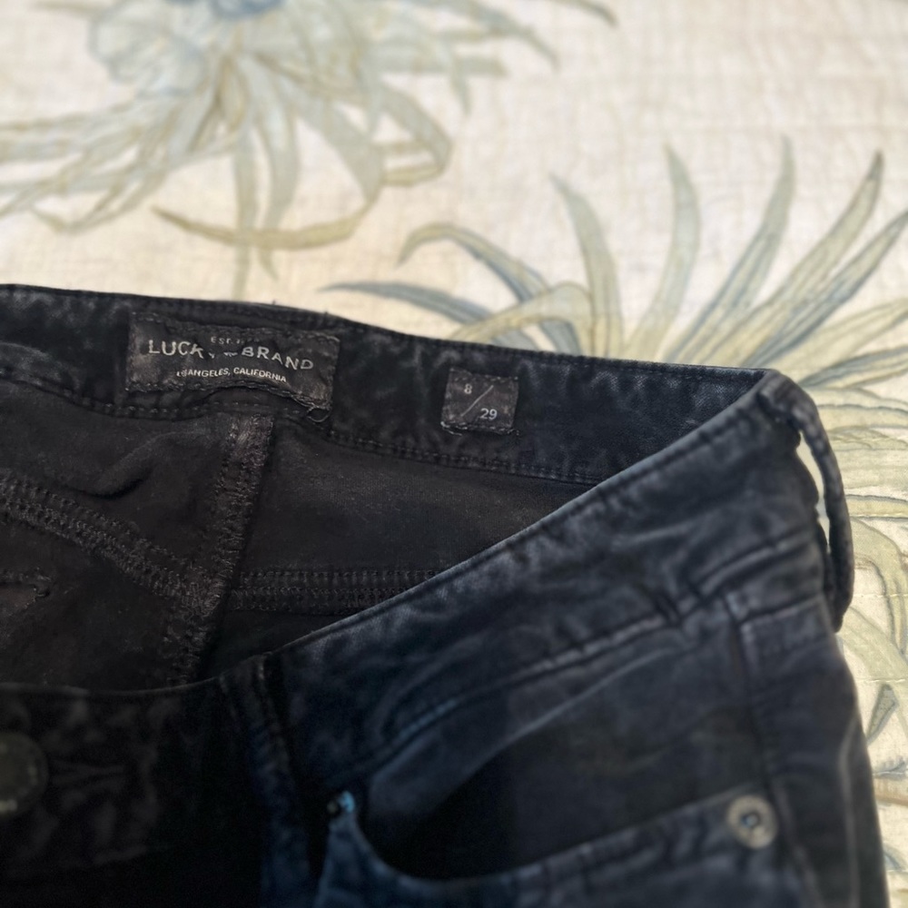 Lucky Brand velvet Ava jeans